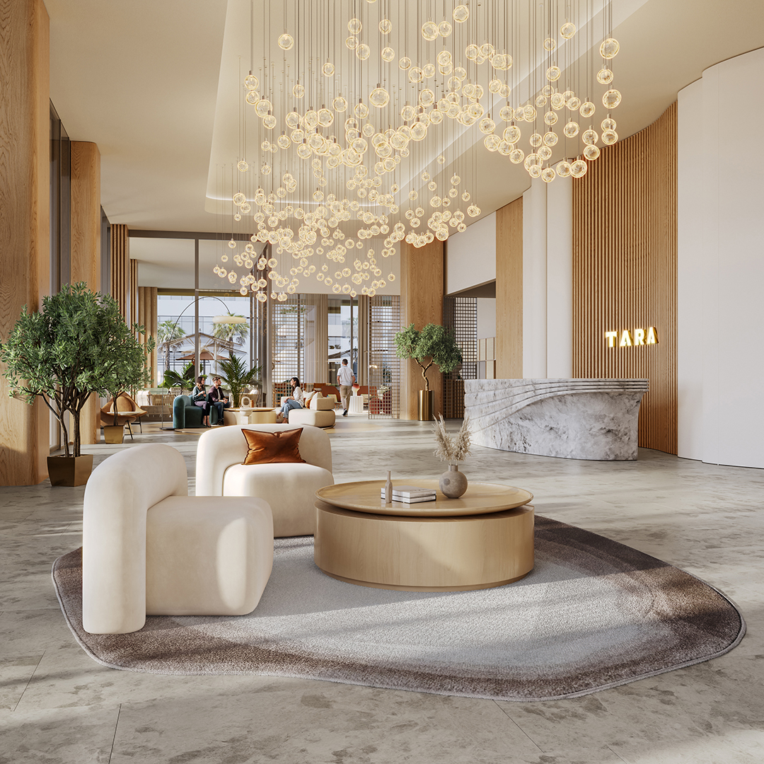 Tara Park luxury lobby interior design